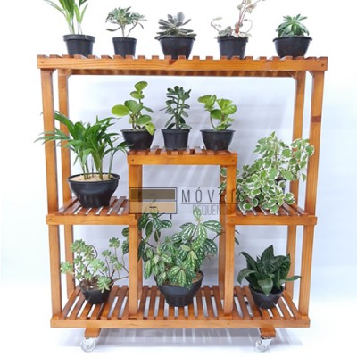 Floreira Vertical, estante para plantas modelo 91 Suporte para Plantas, Expositor de Plantas imagem