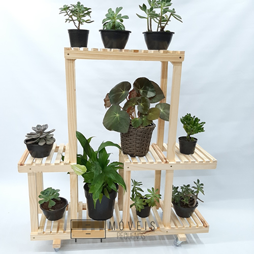 Expositor de vasos de plantas e suculentas 87 a
