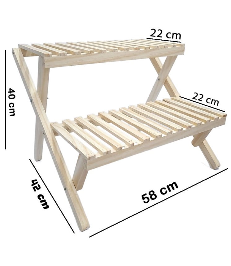 Screenshot_2-1 Estante para plantas 2 prateleiras modelo 79