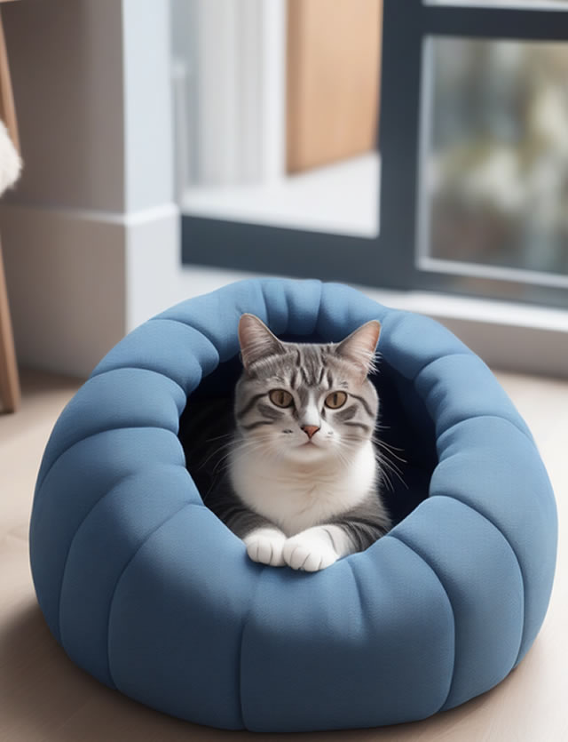 Camas confortáveis para gatos: Como escolher a cama certa para o seu felino