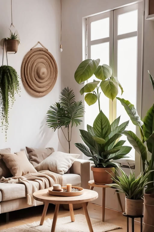 cozy homeimagem de plantas e elementos naturais 130632077