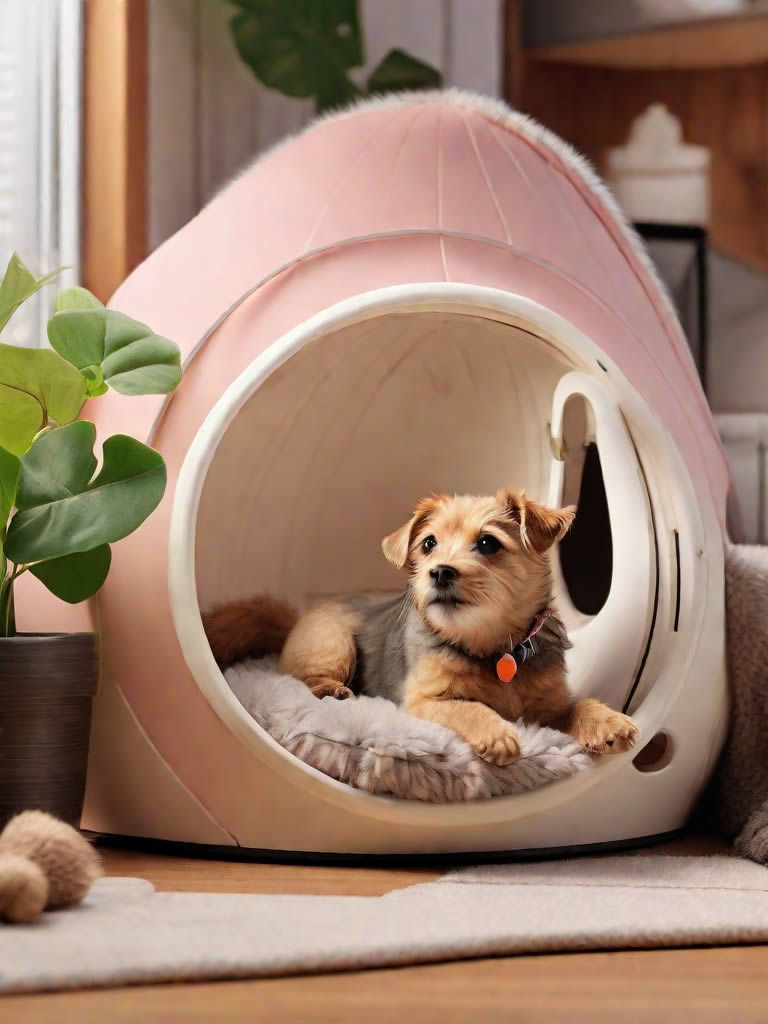 pet cozy homeAn image of a pet playing i 1