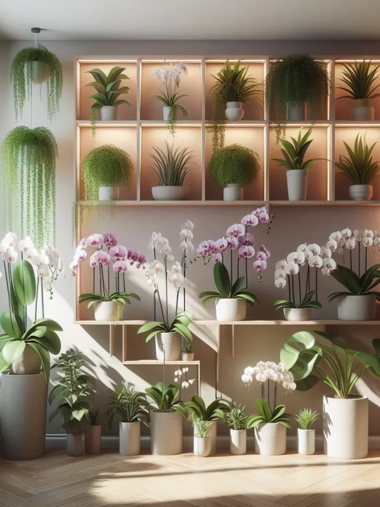 estante para plantas