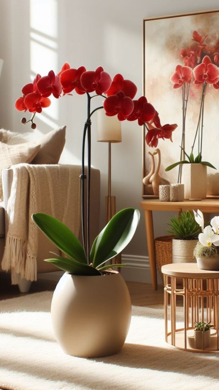 Beleza eterna: arranjos encantadores com orquídeas artificiais