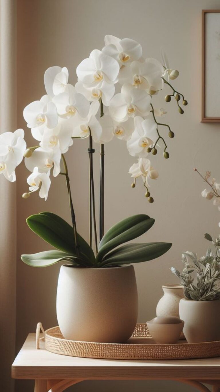Orquídeas em Movimento: Beleza em Ação