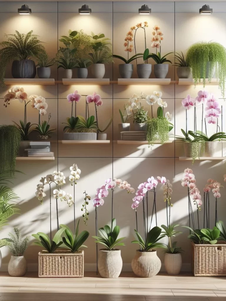Transforme seu jardim em uma estante de madeira
