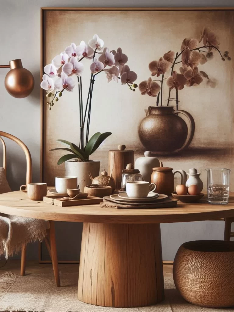 Transforme sua sala de jantar com a beleza natural das mesas rústicas de madeira