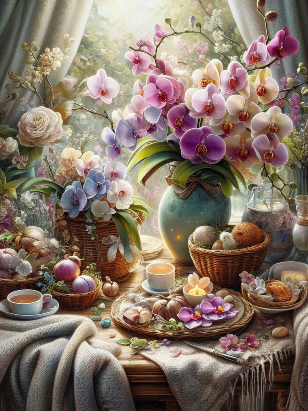 Uma Tarde Perfeita com a Delicadeza das Flores