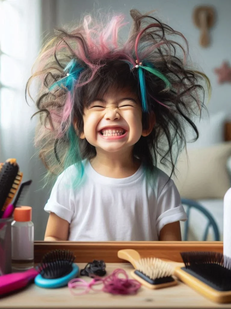 Descubra como criar penteados divertidos para cabelo maluco infantil