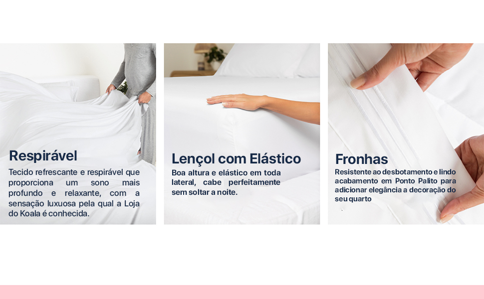 Caracteristicas Lençol 400 Fioss