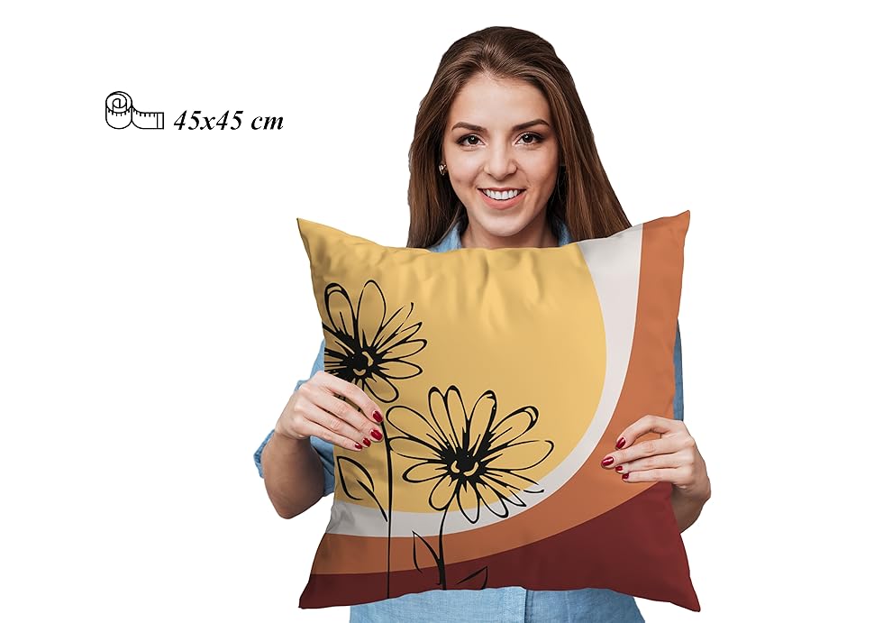 Modelo capa 45x45cm Suede