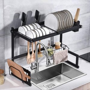 Escorredor Kitchen Rack Inox Organizador Louça
