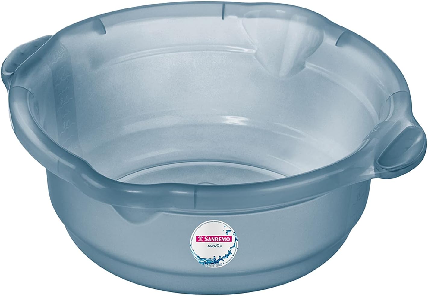 Bacia Sanremo Azul Turquesa Plastico