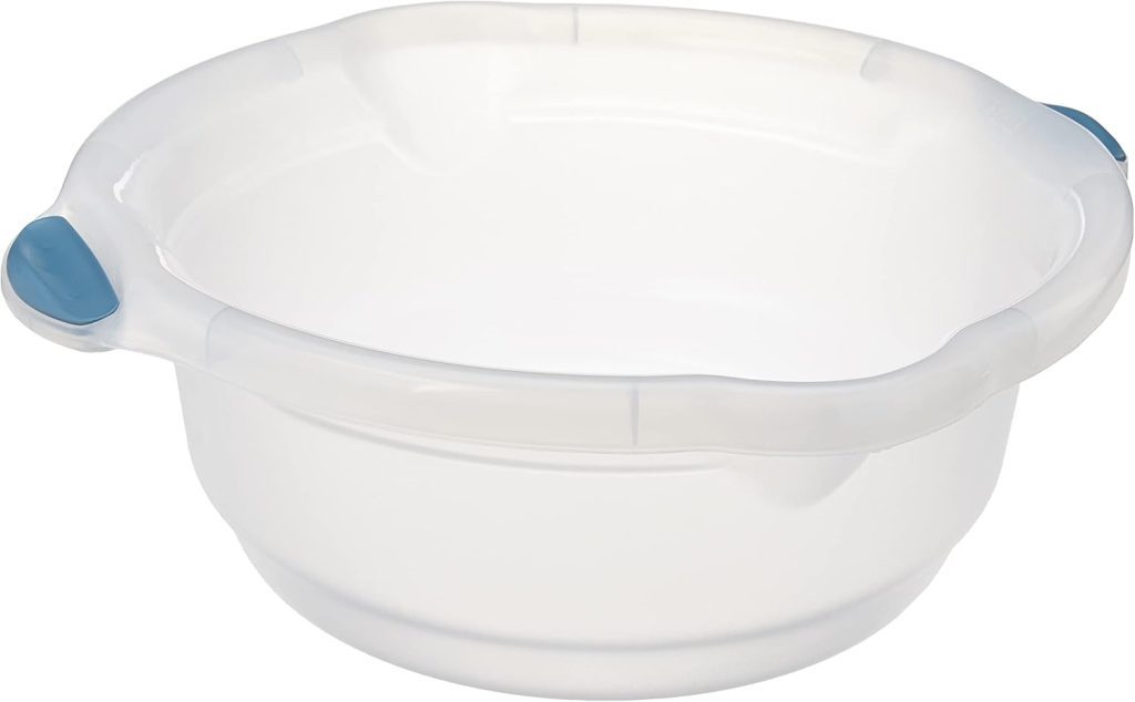 Bacia Sanremo Transparente Plástico