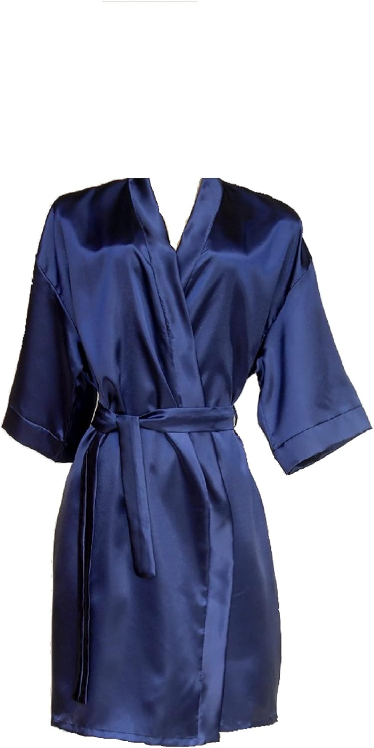 Robe 12 manga em cetim