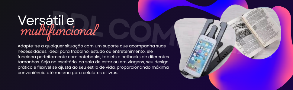 Versátil e multifuncional