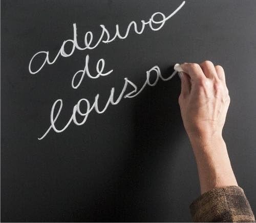 Adesivo Lousa Quadro Negro Preto Fosco