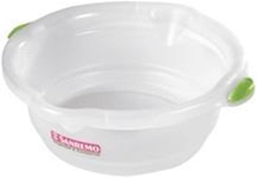 Bacia Sanremo Transparente Plastico