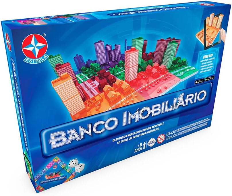 Banco Imobiliario Grande Classico Brinquedos Estrela