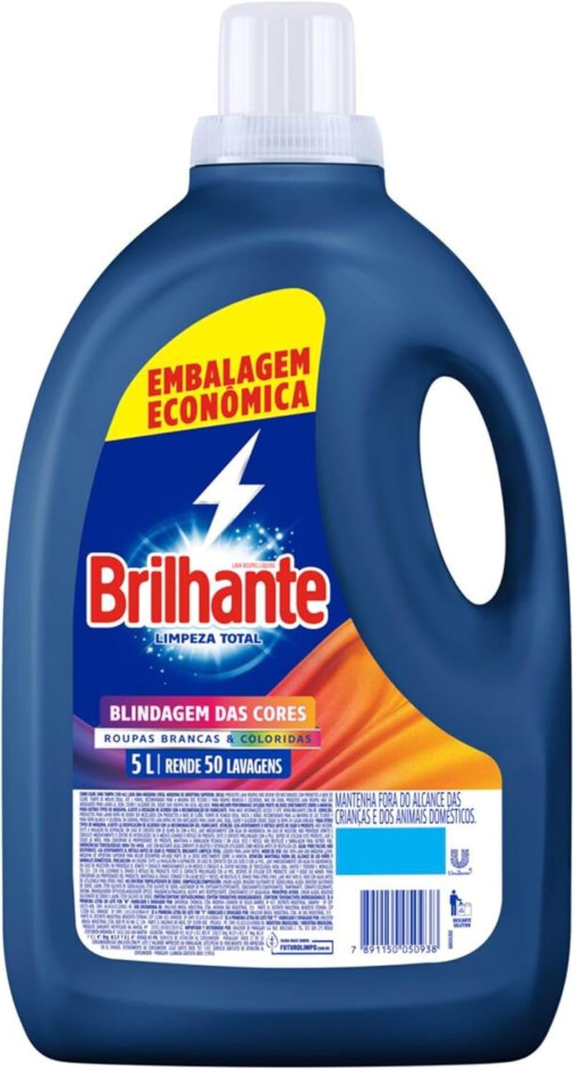 Brilhante Limpeza Total Sabao Liquido 5L