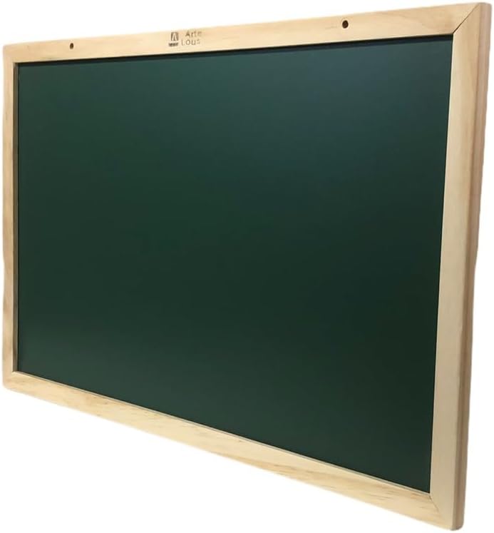 LousaQuadro Escolar Verde 80x60 Moldura em Madeira
