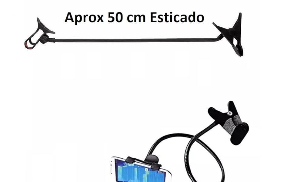 Maleável material Metal, permite movimentar e dobrar para qualquer lado sem quebrar