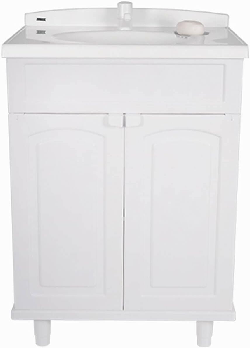 Gabinete para Banheiro em Plastico com Lavatorio Classica Astra sem
