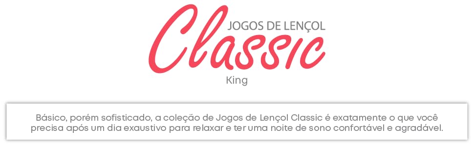 Jogo de Cama King Percal 400 Fios Ponto Palito 03 Peças