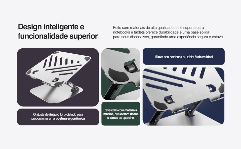 Suporte para notebook 