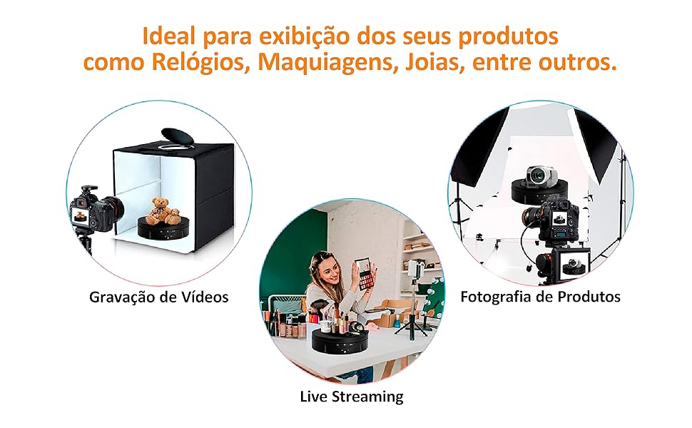 Expositor para vitrine de produtos