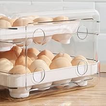 Porta-ovos para Geladeira de 2 Camadas