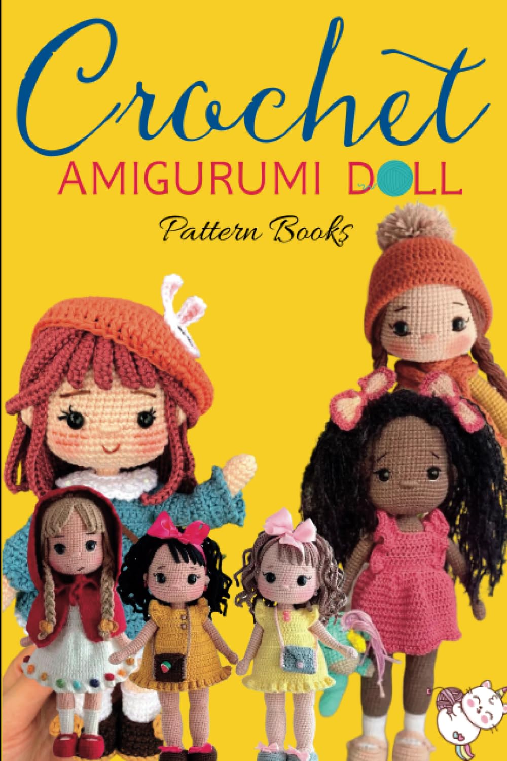 Crochet Amigurumi Doll Pattern Books Cute and Easy Crochet Doll