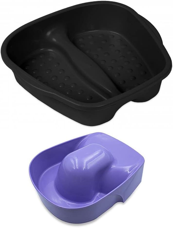 Kit com 1 Bacia para Pes Pedicure e 1 Tigela