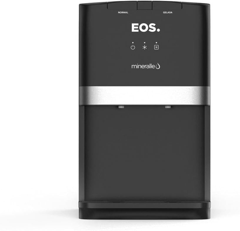 Purificador de Agua Eos Mineralle com Compressor Preto Epc02p 110v