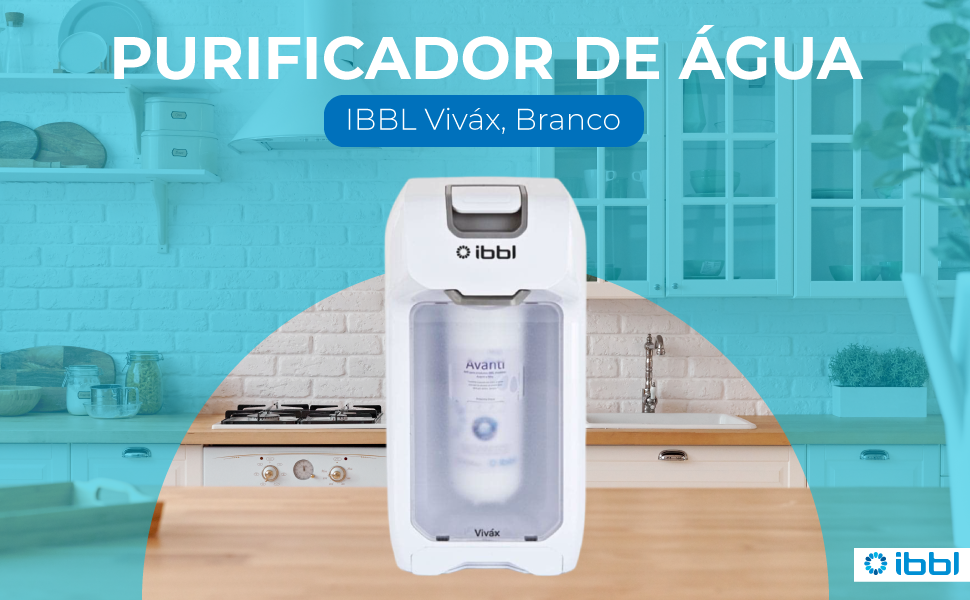 Purificador de Água Ibbl Viváx Certificado Inmetro Branco