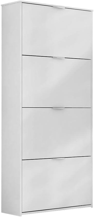 Sapateira Safira 4 Portas Branco Branco