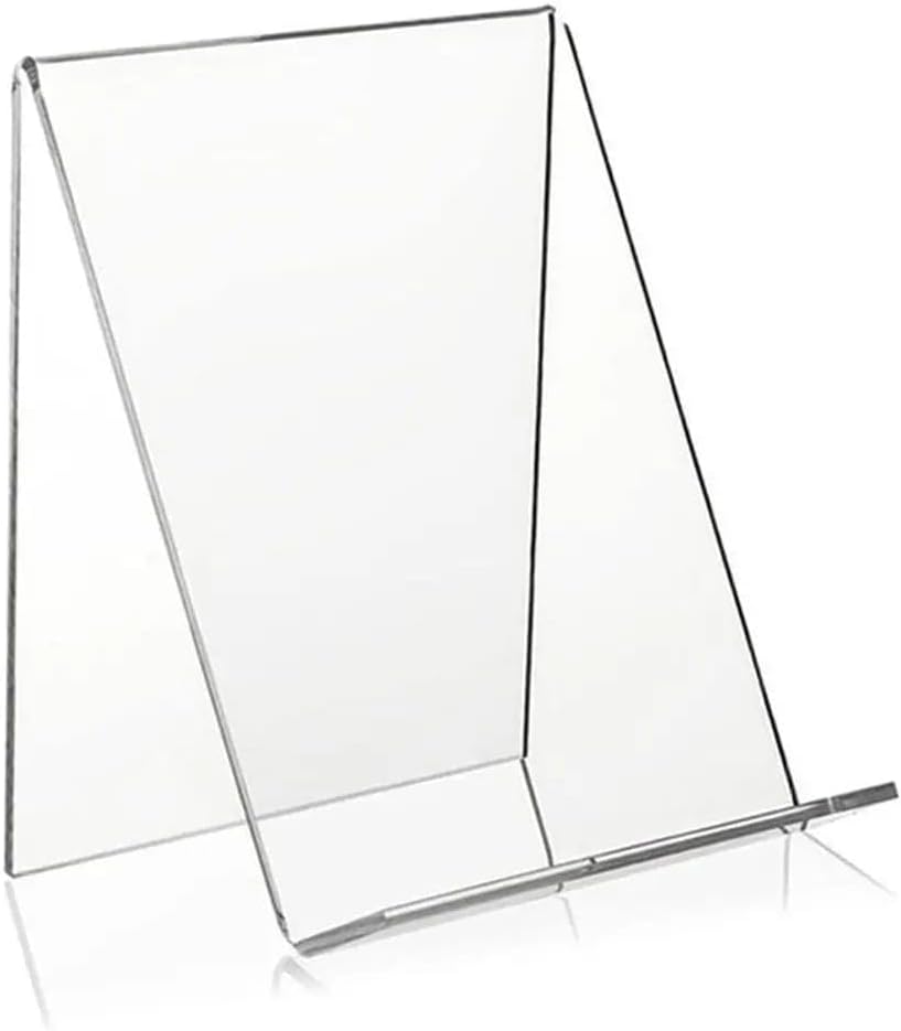 Suporte Expositor em Acrilico para Livros e Tablets Display Transparente