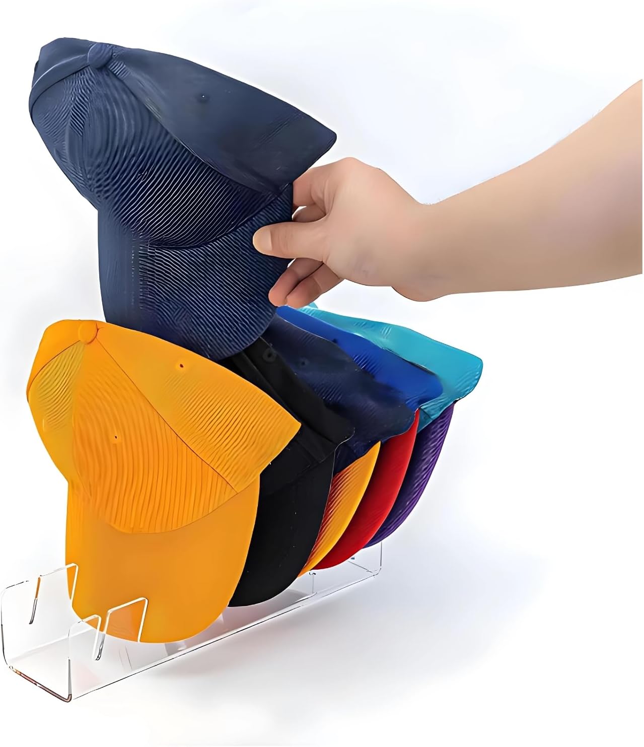 Suporte Organizador De Bone em acrilico 3mm expositor de bones