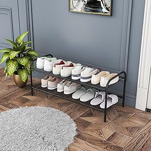  Sapateira Organizadora Porta Sapatos Formato Simples - Para 8 Pares