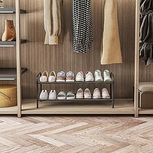  Sapateira Organizadora Porta Sapatos Formato Simples - Para 8 Pares