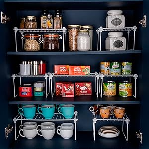1743891131 249 Kit Cozinha Prateleiras Aramadas para organizar 7 un Branco