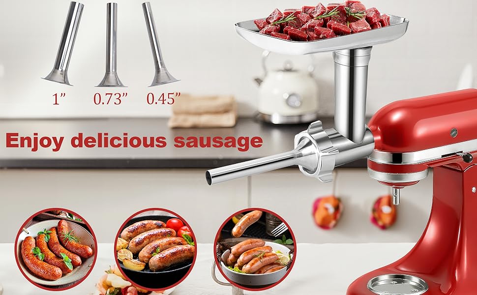 acessório de moedor de carne para kitchenaid