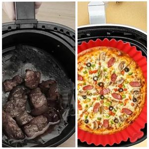 forma para air fryer, forma silicone para fritadeira eletrica, forma fritadeira eletrica