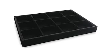 1745523056 703 Frebeauty Bandejas organizadoras empilhaveis de veludo para gavetas insercoes bandeja