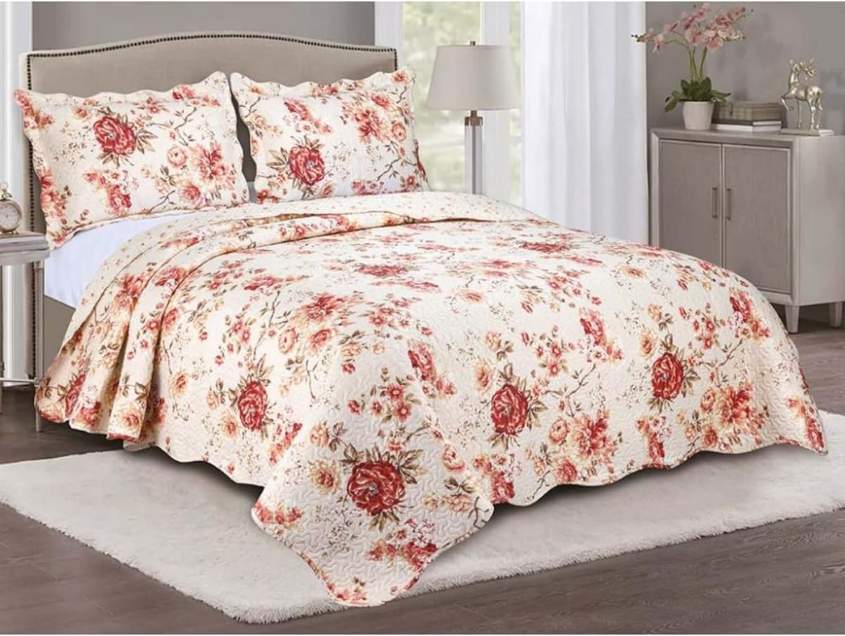 Colcha Kit Cobre Leito Casal Evolution Patchwork 220x240cm Camesa