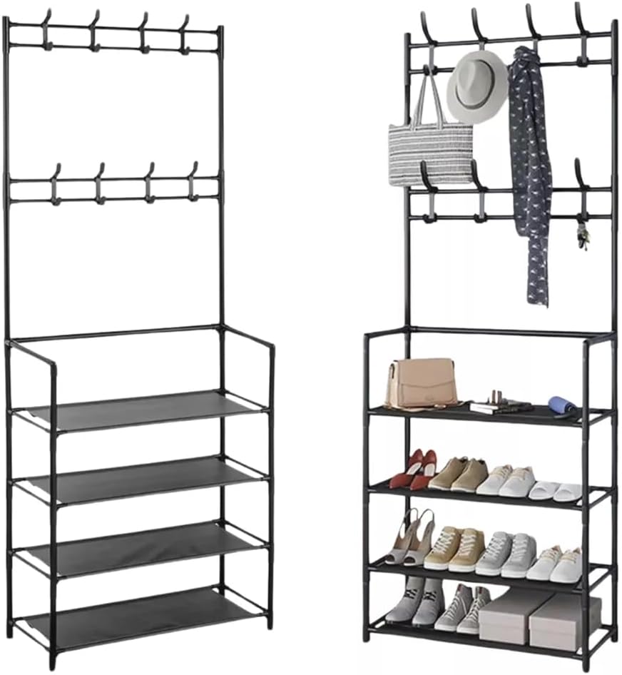 DD Maquinas Rack Arara Cabideira Multiuso Sapatos e Acessorios