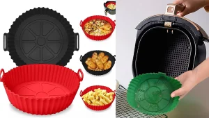 Descubra Como Manter Sua Air Fryer Sempre Limpa com Nossas Formas de Silicone