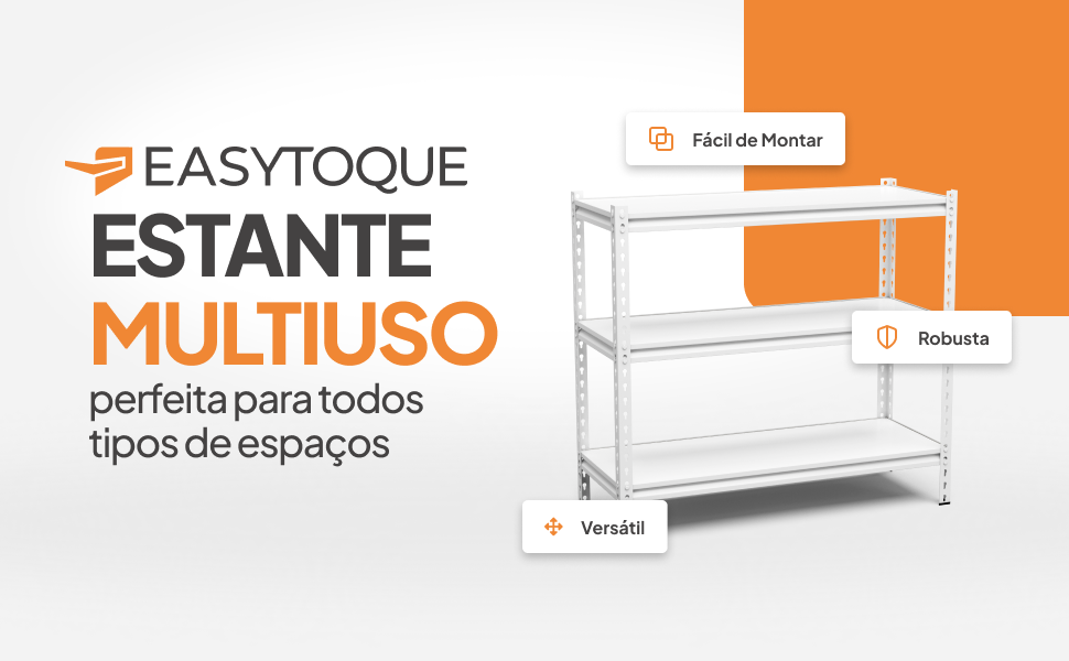 Estante, Prateleira, Prateleira de MDF, Organizadora, Estante Multiuso, sem parafuso, não fica bamba
