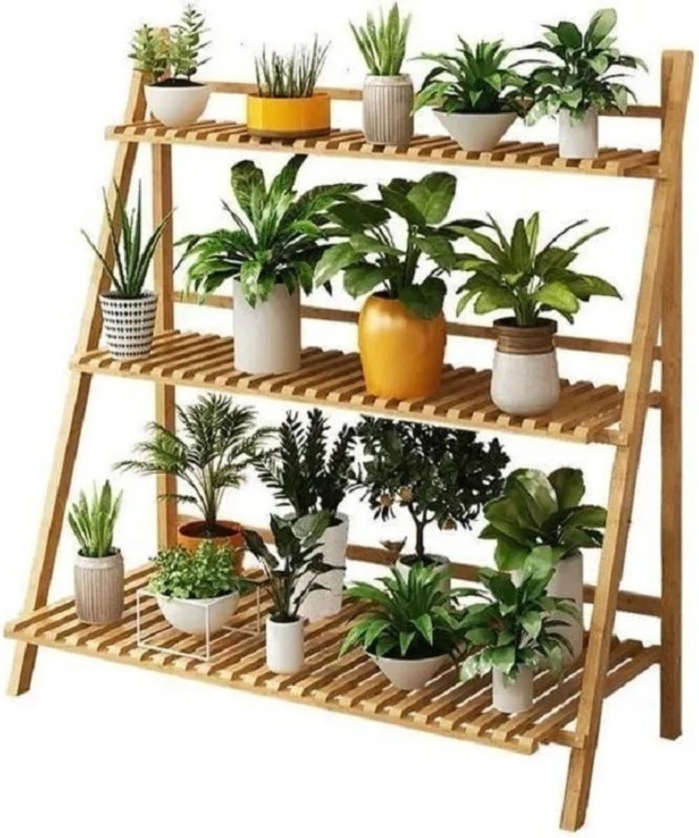 Estante de Madeira Pinus 3 Prateleiras 95 cm x 63