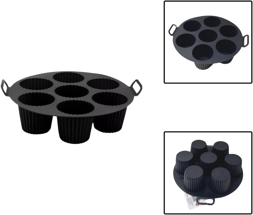 Forma Cesto Silicone Air Fryer Cupcake Muffin Mini Bolo